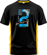 Franela 2 Cup Color Negro