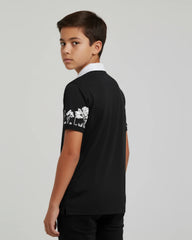 Chemise Estampado Boreal Color negro para niños