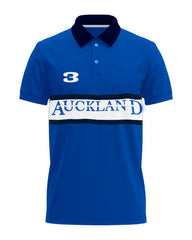 Chemise Auckland Color Azul Rey