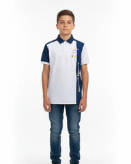 Chemise Aeronautica Color blanco