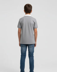 Chemise Military Force Color Gris