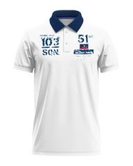 Chemise Military Force Color blanco