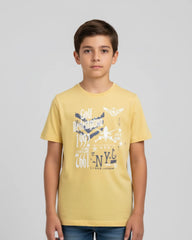 Camiseta Golf NYC Color amarillo