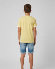 Franela Juvenil Kaijak Color amarillo