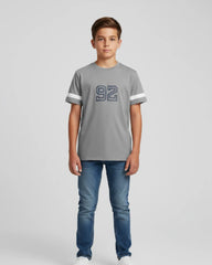 Franela Juvenil 92 Color Gris Talla 16