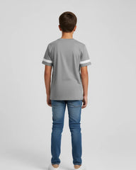 Franela Juvenil 92 Color Gris Talla 16