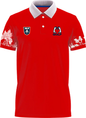 Chemise Estampado Boreal Color rojo para niños