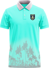 Chemise Estampado Boreal Color azul para niños