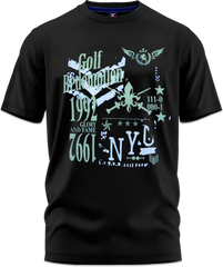 Camiseta Golf NYC Color negro