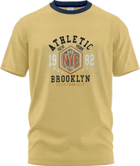 Camiseta ATHLETIC BROOKLYN Color amarillo