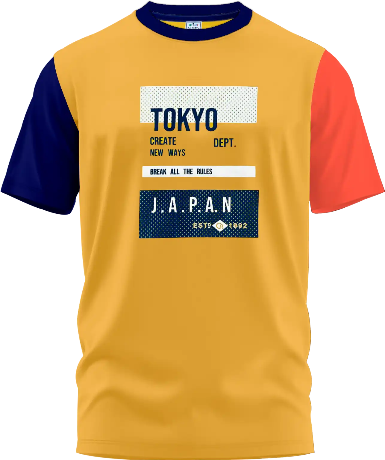 Camiseta TOKYIO color Amarillo