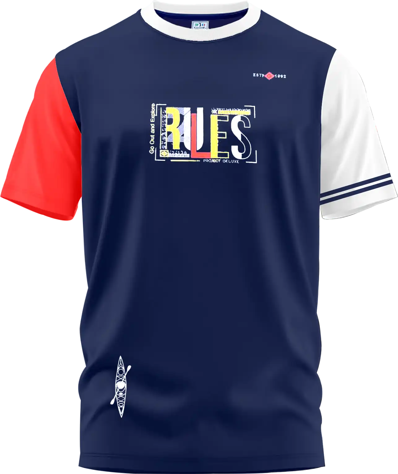 Camiseta Rules color Azul