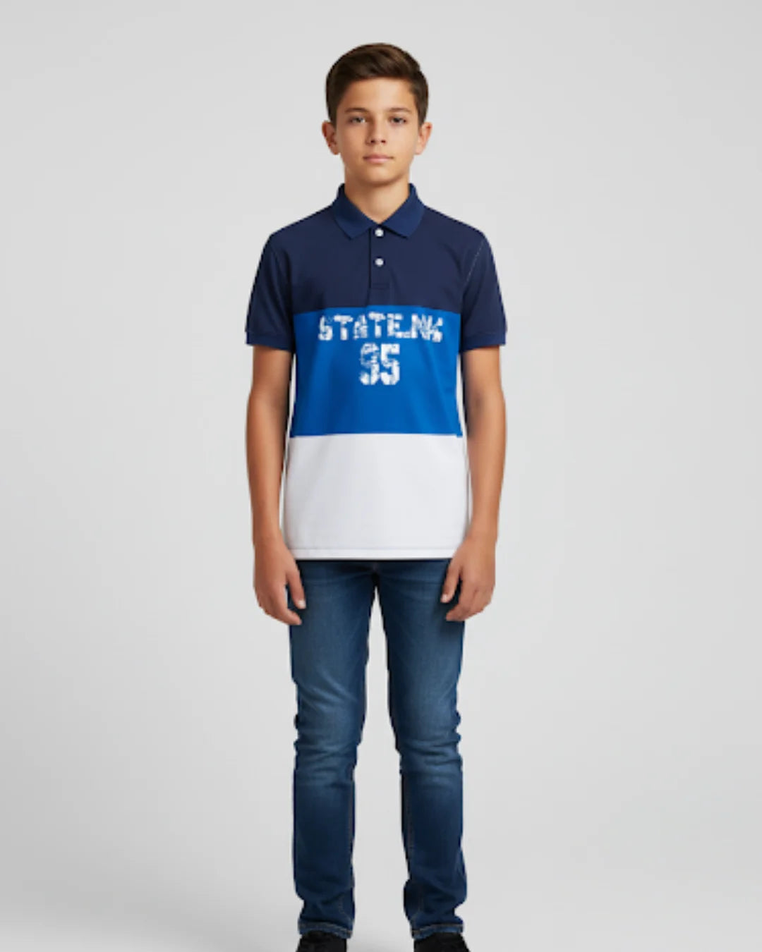 Chemise Statenk Color azul-marino Talla 16