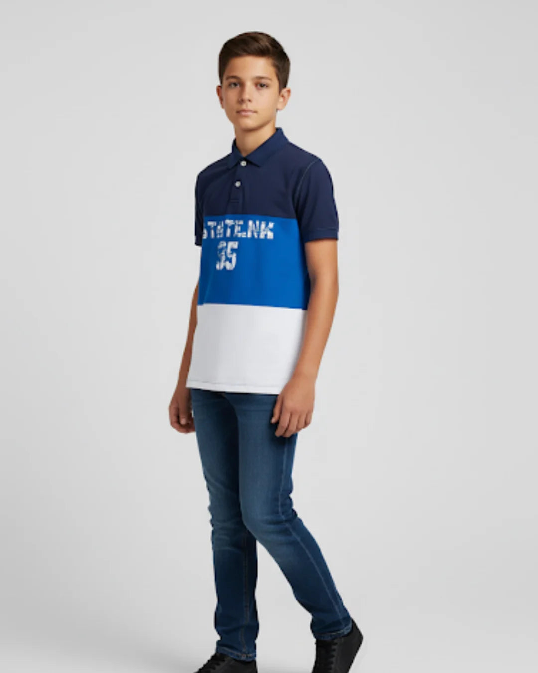 Chemise Statenk Color azul-marino Talla 16