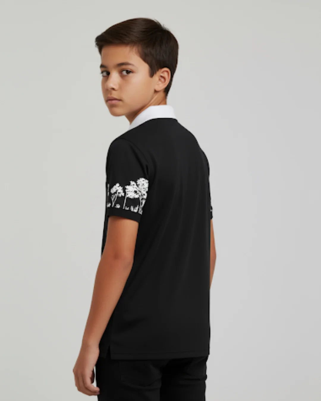 Chemise Estampado Boreal Color negro Talla 16