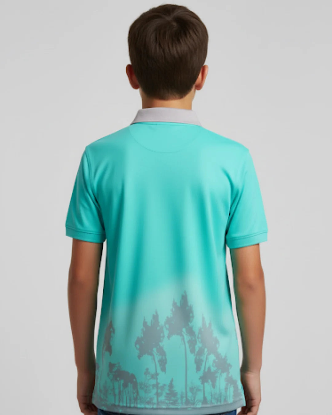 Chemise Estampado Boreal Color azul