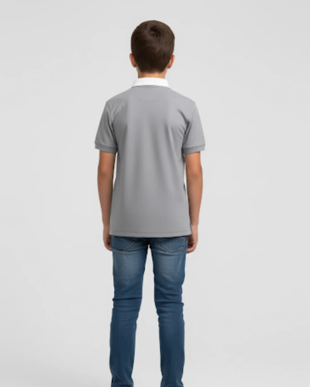 Chemise Military Force Color Gris