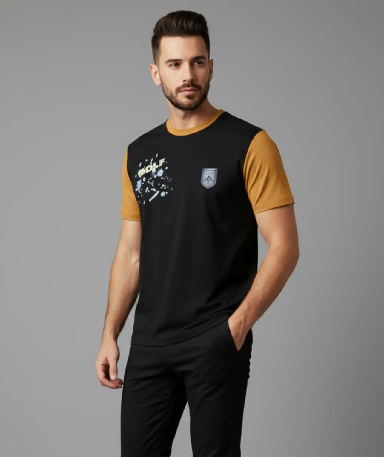 Camiseta GOLF Color negro
