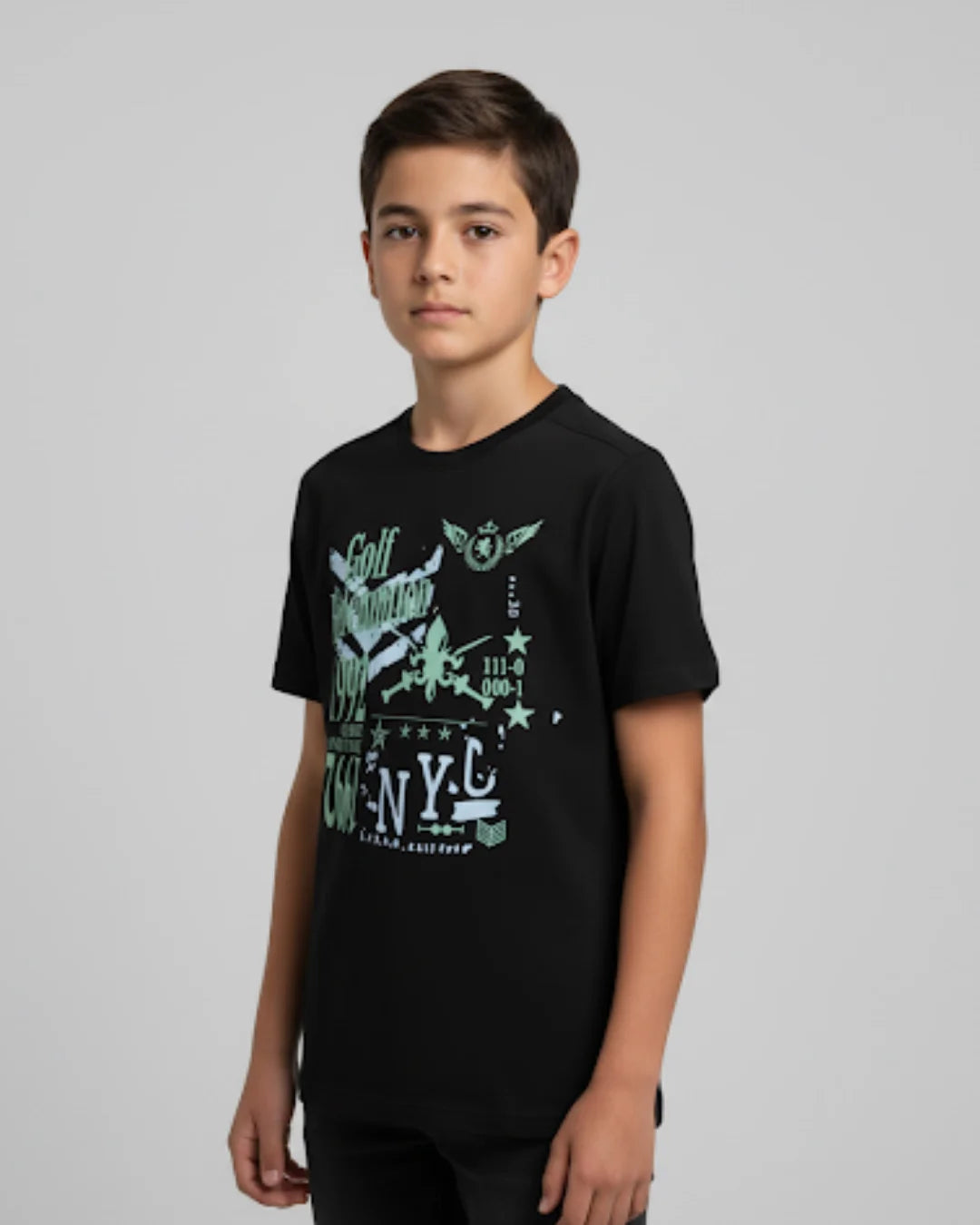 Camiseta Golf NYC Color negro