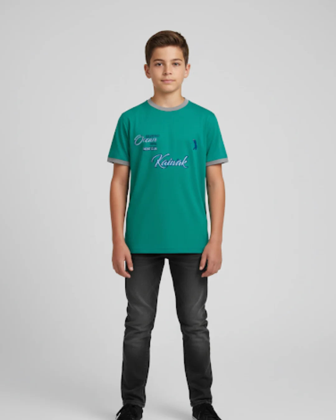 Franela Juvenil Kaijak Color verde
