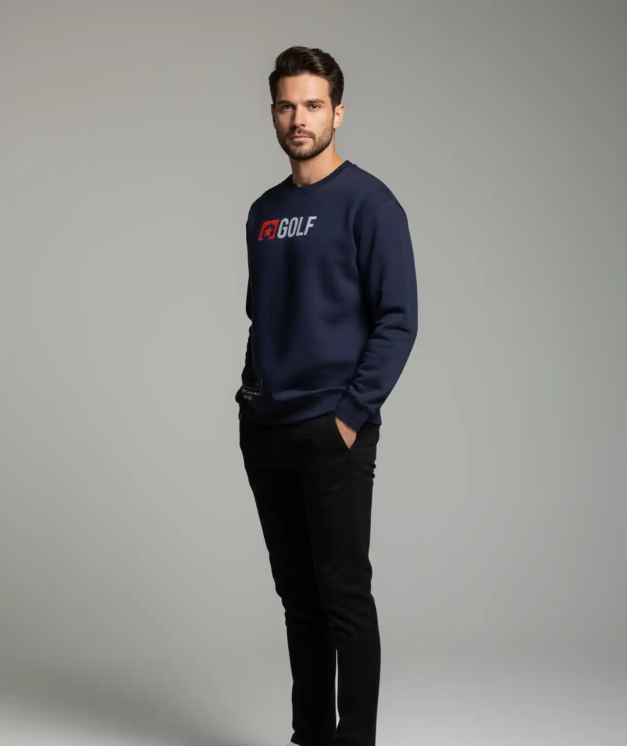 Sweater GOLF color azul marino