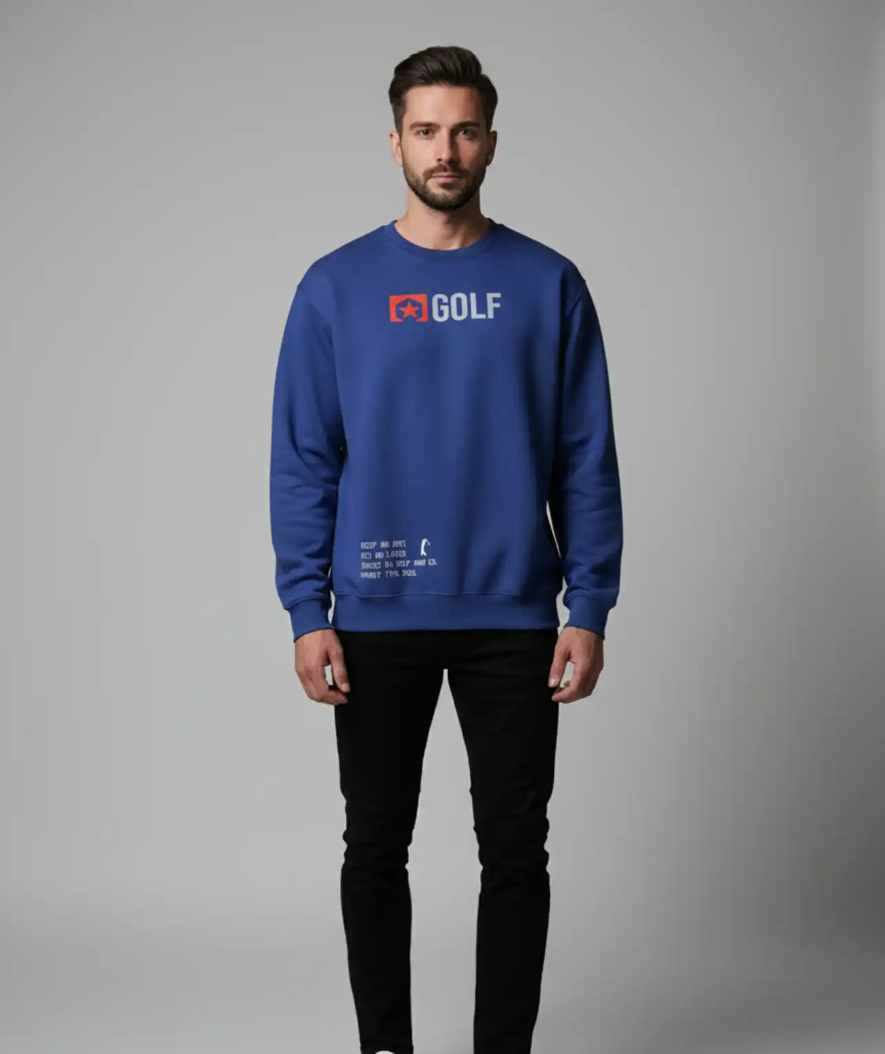 Sweater GOLF color azul