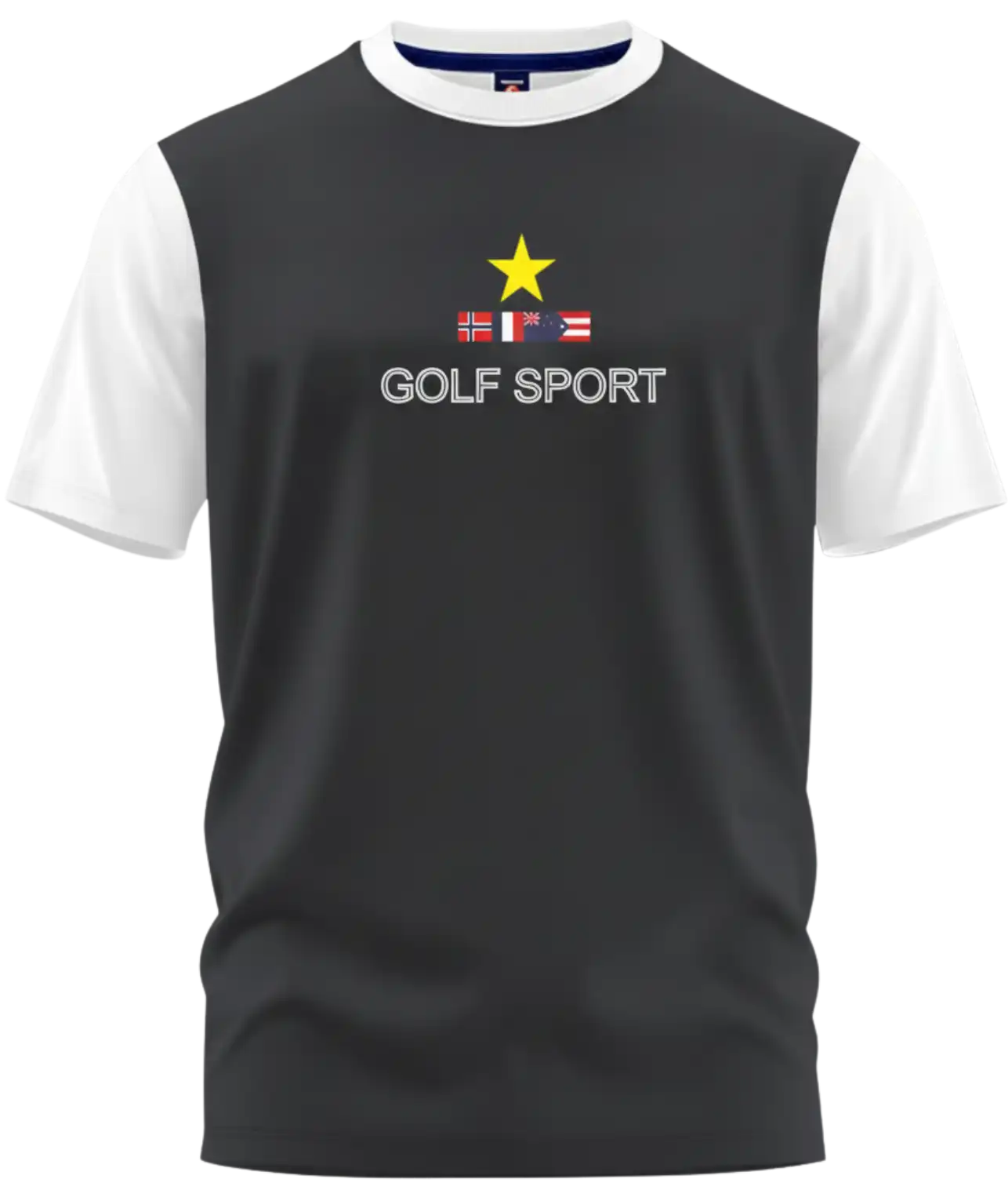 Franela GOLF SPORT Color negro