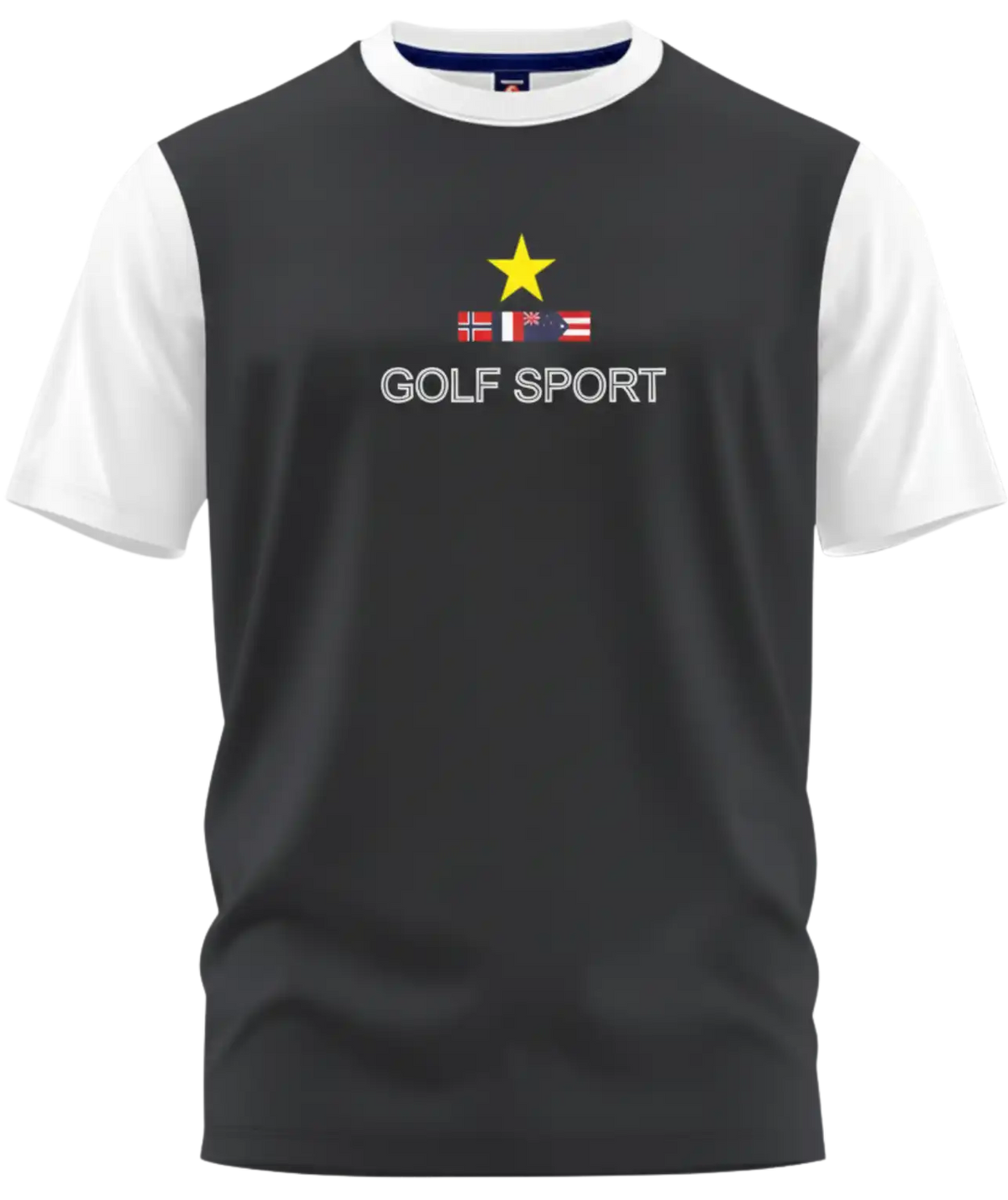 Franela GOLF SPORT Color negro