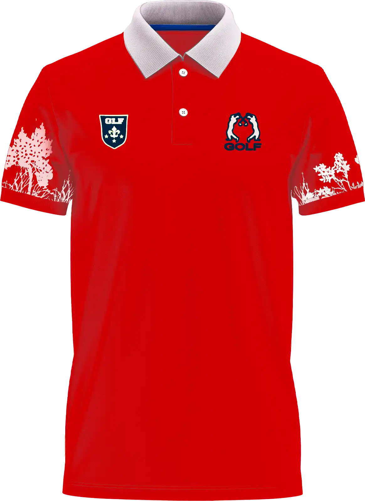 Chemise Estampado Boreal Color rojo