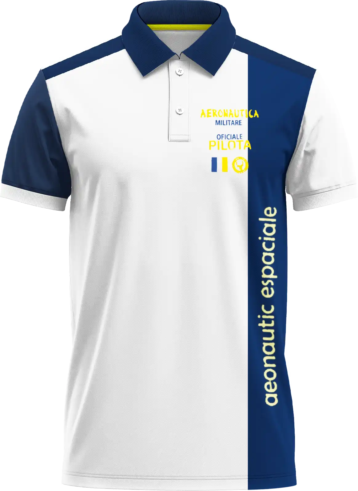 Chemise Aeronautica Color blanco