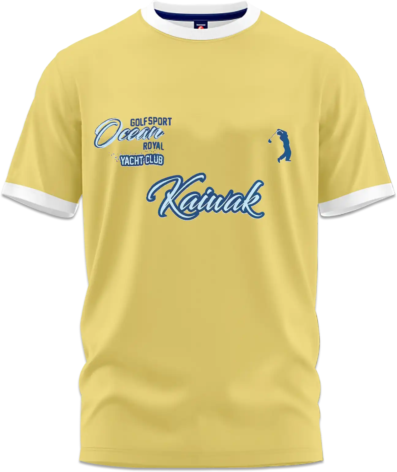 Franela Juvenil Kaijak Color amarillo