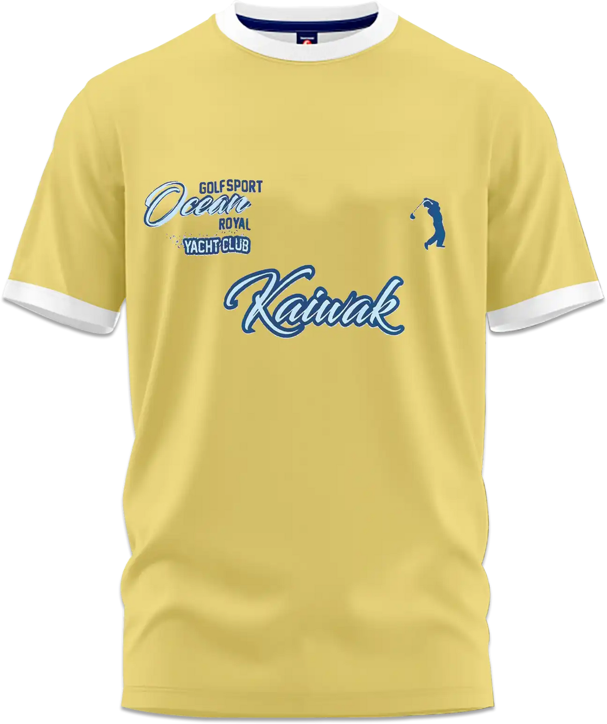 Franela Juvenil Kaijak Color amarillo
