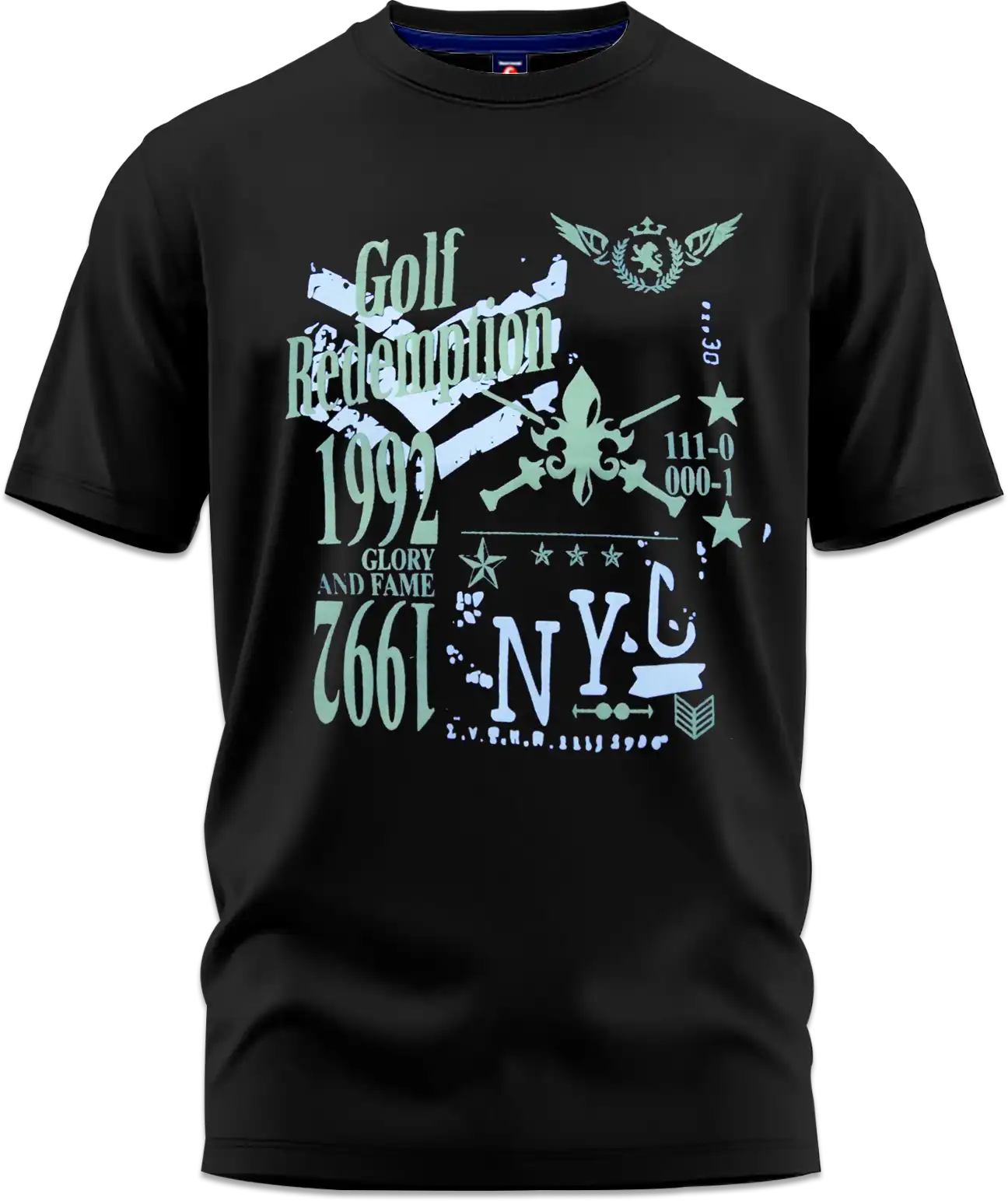 Camiseta Golf NYC Color negro