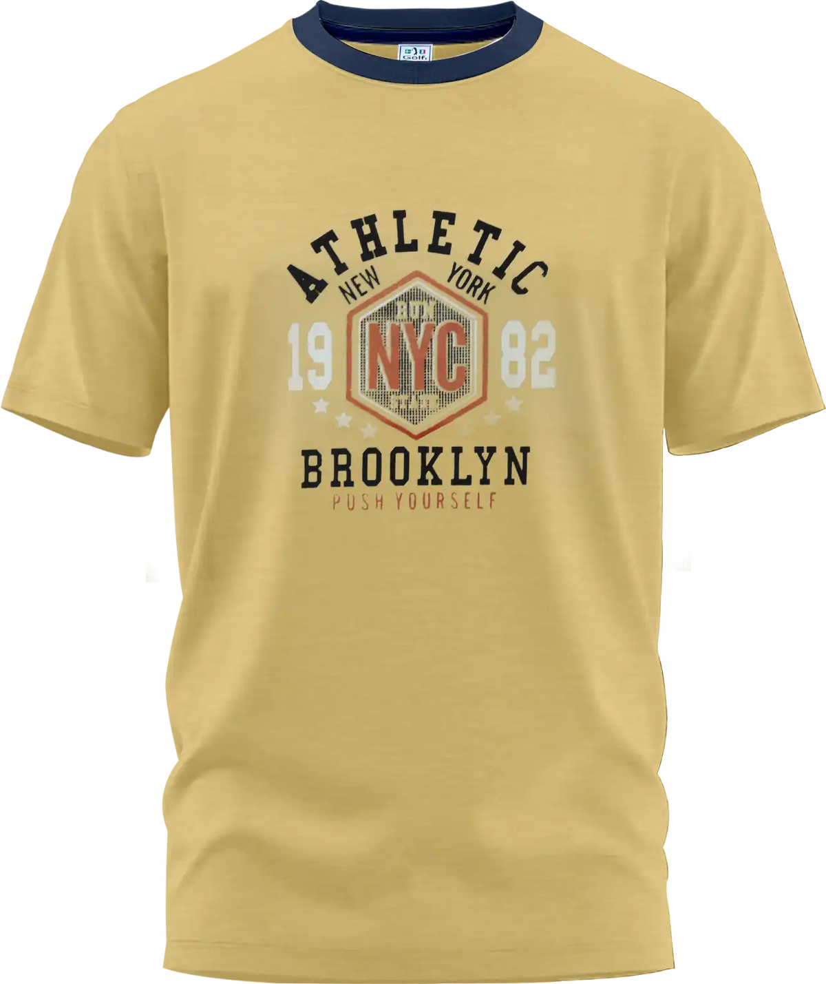 Camiseta ATHLETIC BROOKLYN Color amarillo